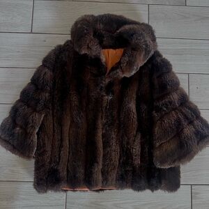 Mink faux fur, good condition